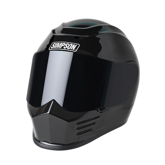 SIMPSON SPEED BANDIT MOTORCYCLE HELMET for sale at Quaid Motorcycle Shop or at Quaid Harley-Davidson in Loma Linda, Ca. shown in gloss black