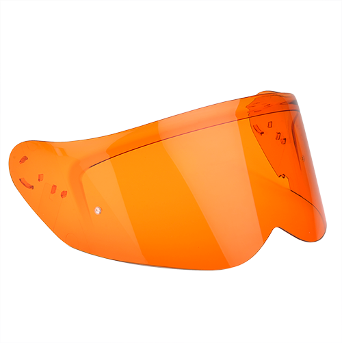 SIMPSON MOTORCYCLE HELMET REPLACEMENT SHIELDS for sale at Quaid Motorcycle Shop or at Quaid Harley-Davidson in Loma Linda, Ca. Amber shields provide a minimal amount of tinting that's ideally suited to overcast weather